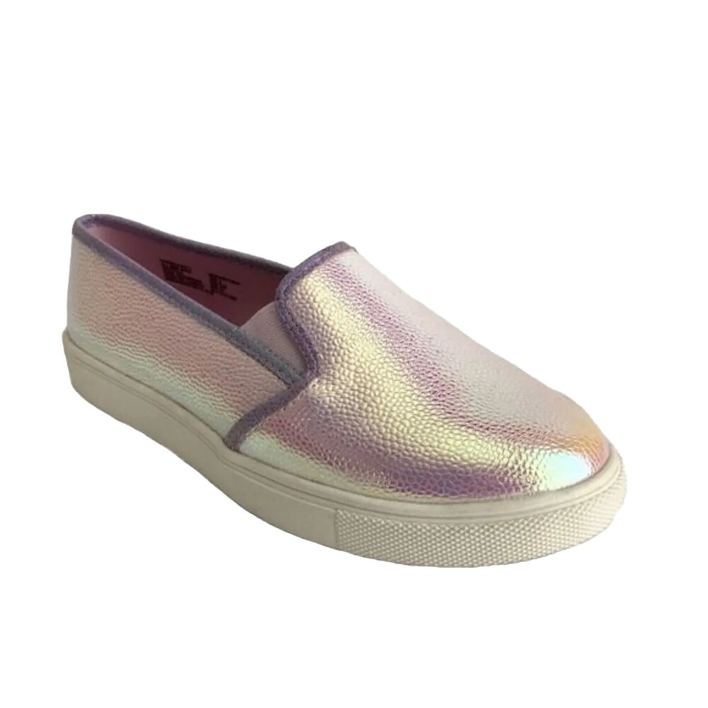 Wonder Nation Iridescent Slip-on Loafers Girls 2